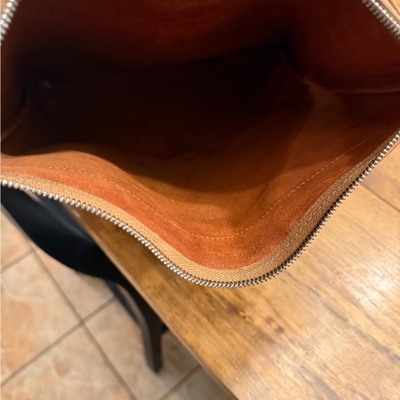 Rustic Tan Leather Backpack - Picture 3 of 3